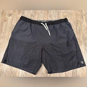 Lululemon Athletica Black and Gray Men's Shorts Size XXL
